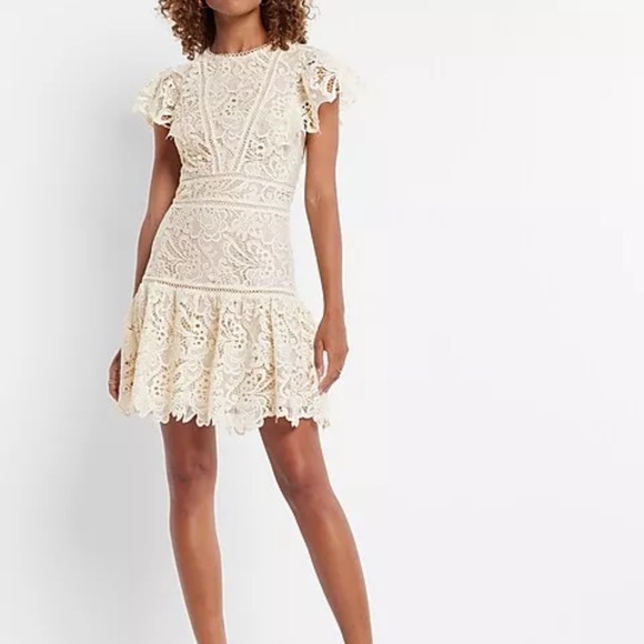 Express Dresses & Skirts - NWT Express lace mini dress size small